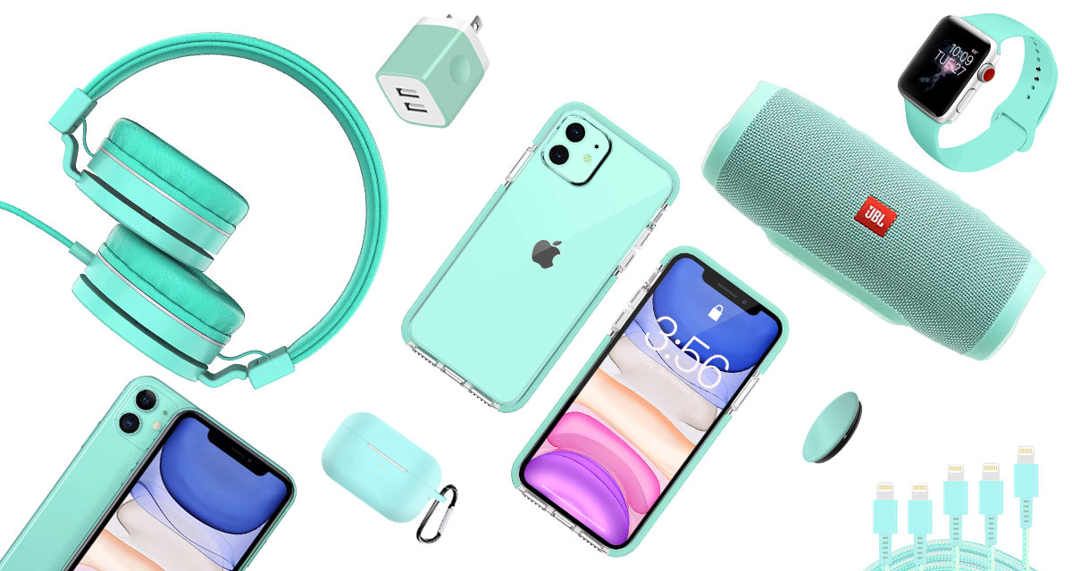 Green iPhone 11 Accessories: Case, Lightning Cable, Qi USB Charger, Speaker, More | Redmond Pie