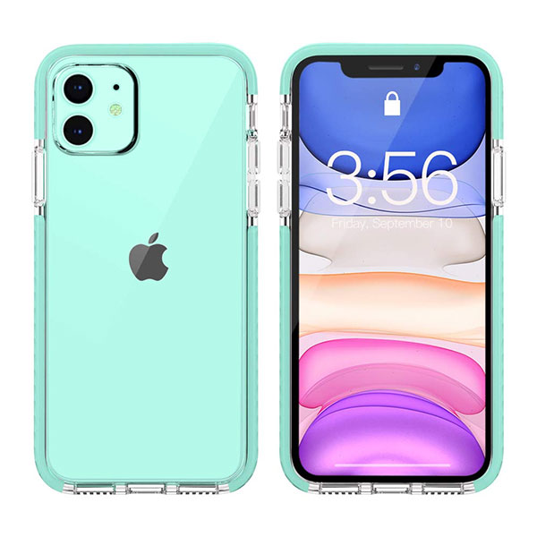 Green Iphone 11 Accessories Case Lightning Cable Qi Usb Charger