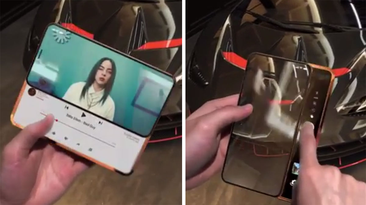 Concept Envisions Dual Display Iphone Slide Pro Redmond Pie