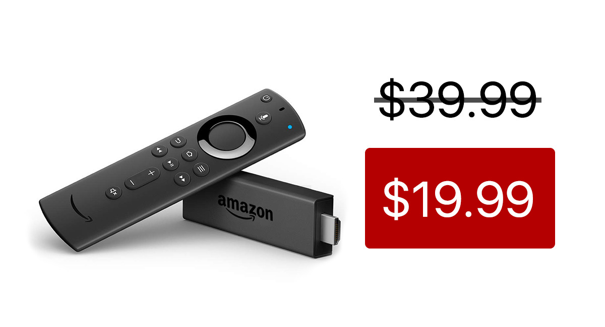 Fire TV Stick Hits New Low Of $19 For Cyber Monday [Usually $40]