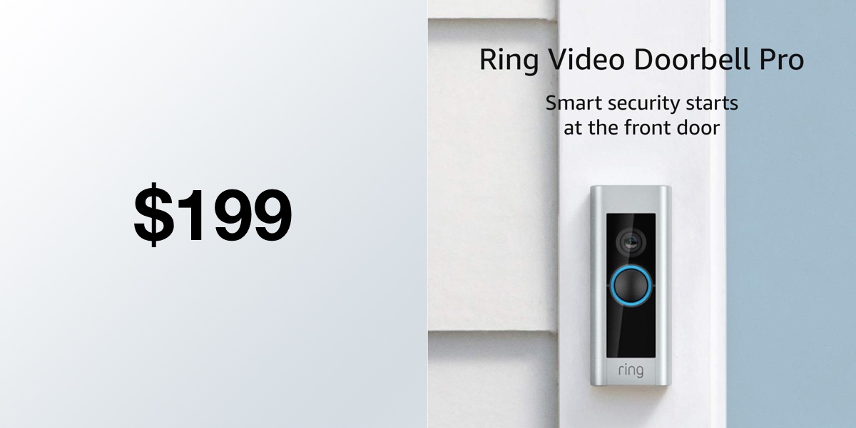 Ring's Video Doorbell Pro Is Available With $50 Off For Just $199 Today ...