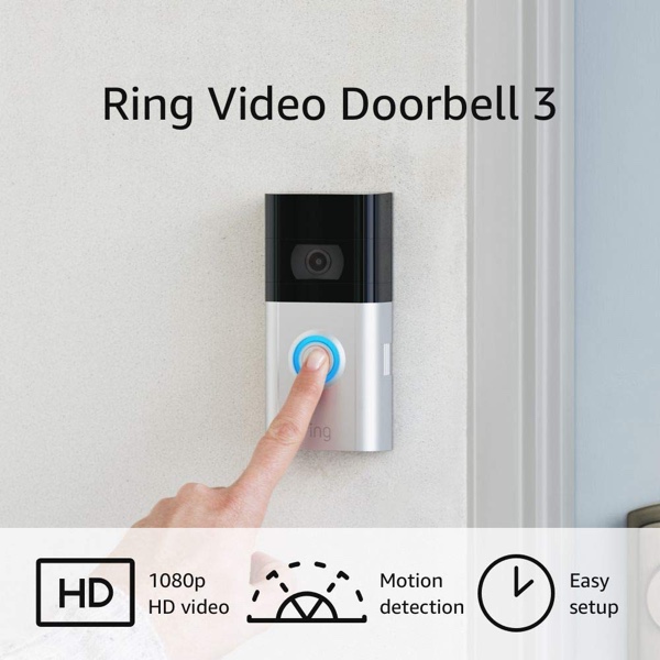 Ring's Video Doorbell 3 Is Just 139 Right Now With Free Delivery