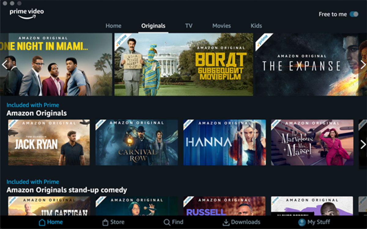 how to download amazon prime video mac