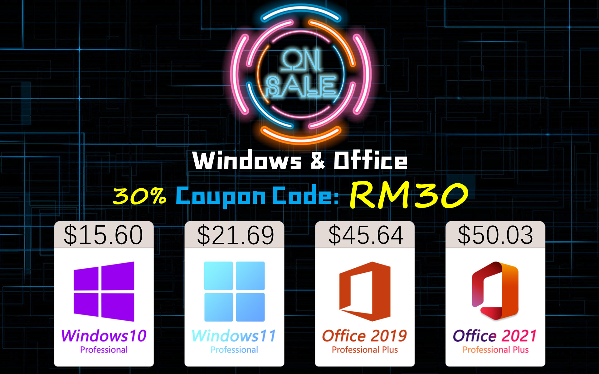 Get Windows 10 Pro For Just $12, Windows 11 For Only $21, Microsoft Office For Only $26, And So Much More