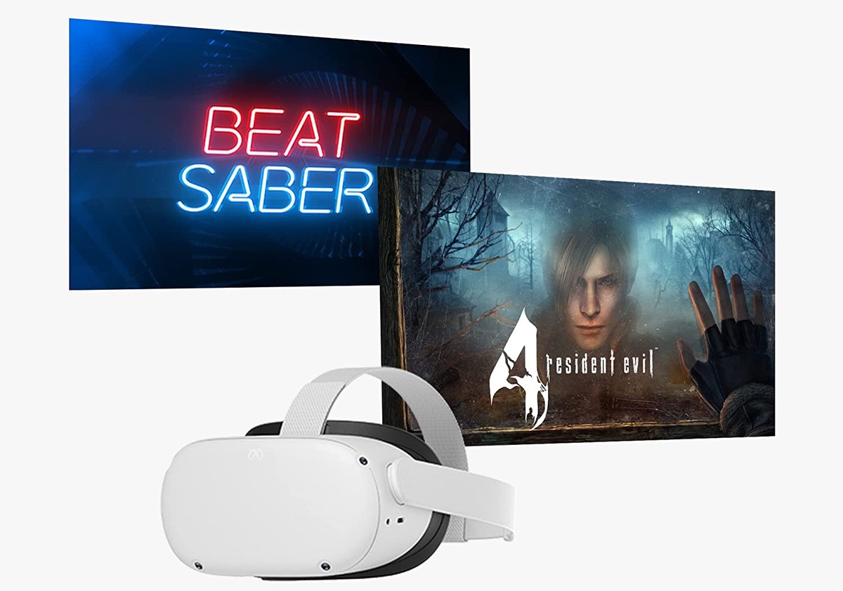 Save More Than $50 On The Meta Quest 2 Holiday Bundle, Includes Resident Evil 4 And Beat Saber, The Gift Card Mayor, thegiftcardmayor.com