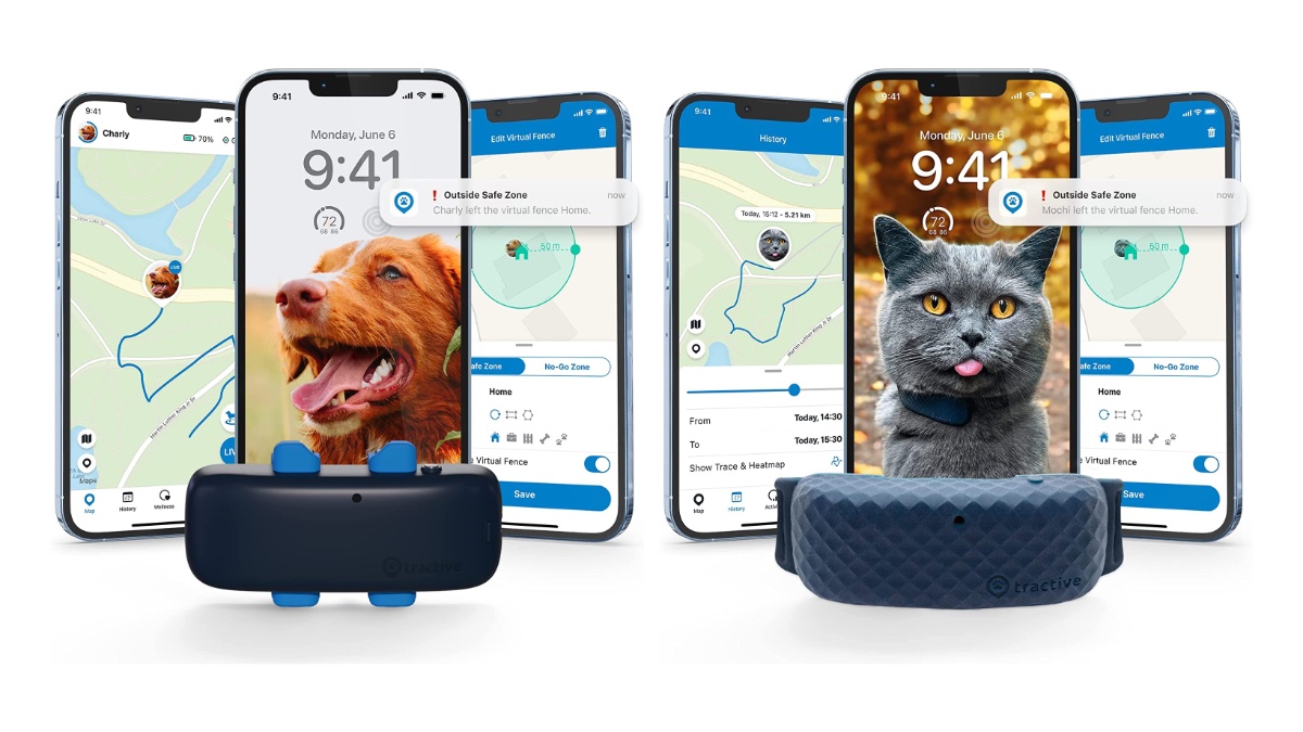 Save Massive 40% On These Dog and Cat Trackers From Tractive