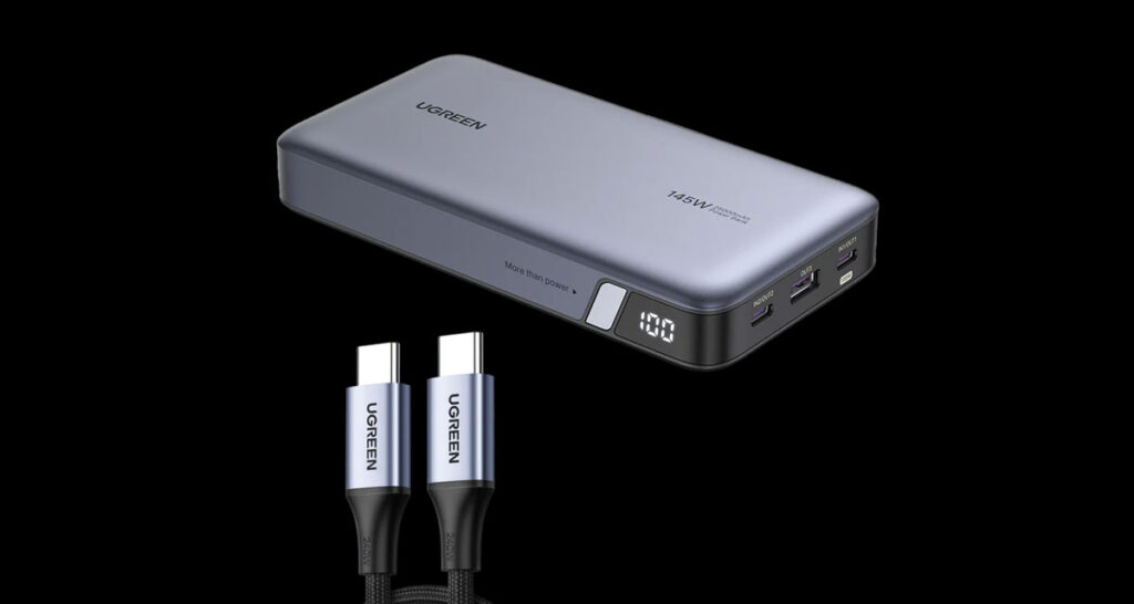 This UGREEN 100W Power Bank + Cable Bundle Can Fast Charge Almost Anything  Including Laptop For Just $99